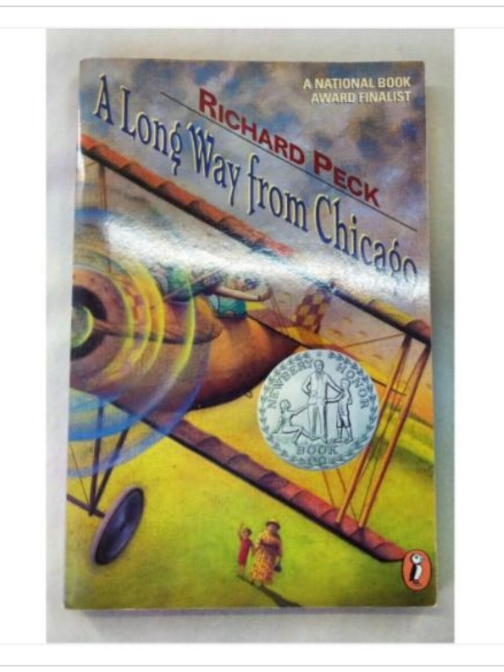A Long Way from Chicago Richard Peck 2000 Paperback Book Vintage Novel Read